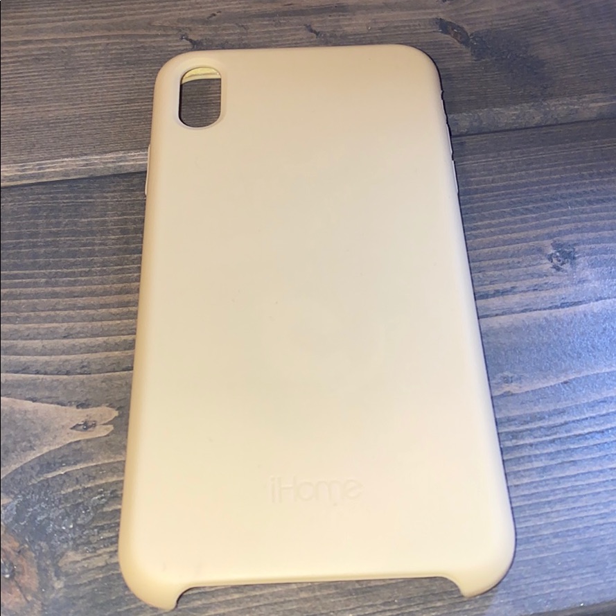 Pale Yellow Ihome Iphone Xs Max Case